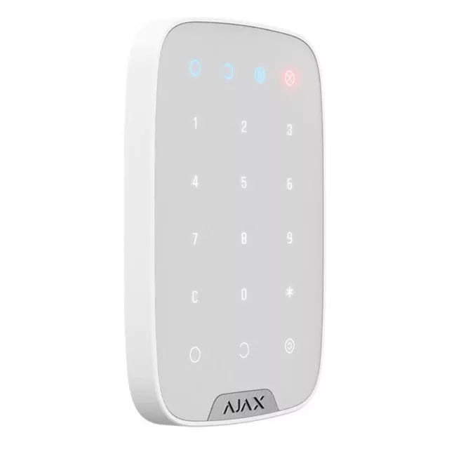 Ajax KeyPad - AJKP Tastiera touch senza fili (Bianco)