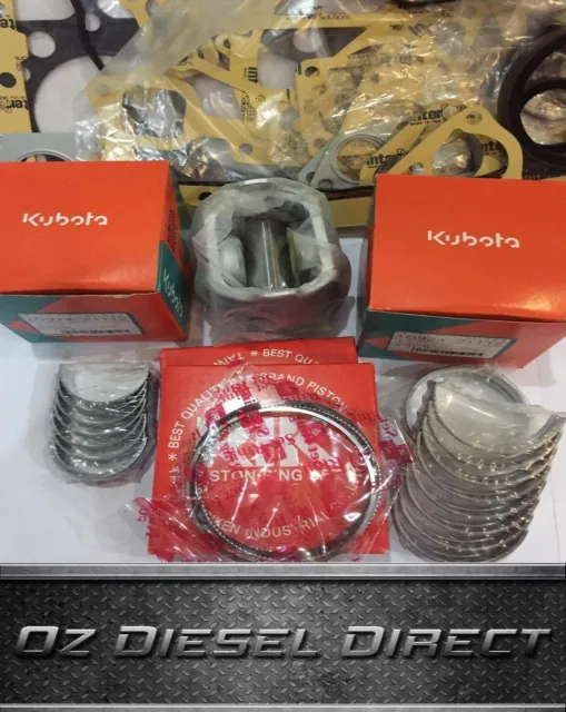 D950 New Overhaul Rebuild kit for Kubota D950