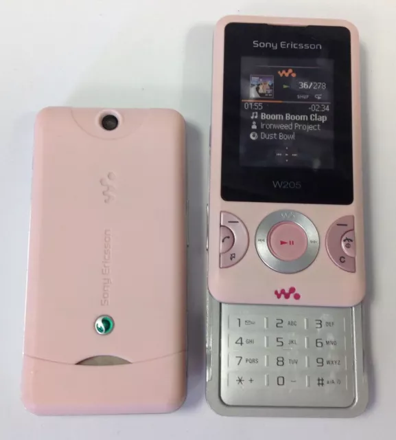 Jouet d'affichage de téléphone portable factice Sony Ericsson W205 fausse réplique 2