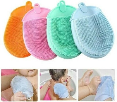 Gant De Toilette Eponge Bain Silicone Bebe Enfant Adulte Eur 5 00 Picclick Fr