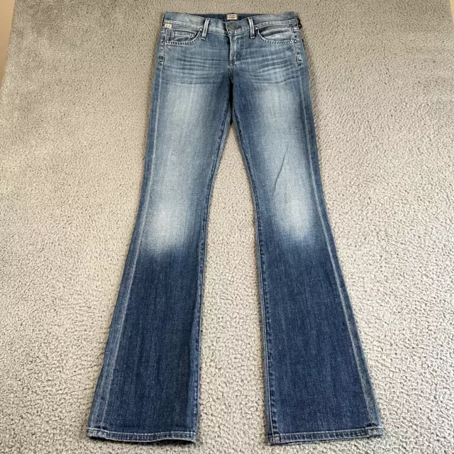 Citizens Of Humanity Jeans Women's 25 Blue Kelly Bootcut Low Rise (Measures 28)