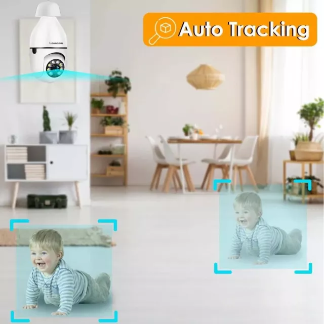 Camera WiFi Indoor Video Surveillance Home Security Monitor  Color Night Vision 2