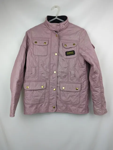 BARBOUR JACKET PINK XL Size 12-13 Years Padded Quileted Jacket £24.75 ...