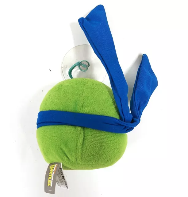 Play by Play Tortugas Ninja Leonardo Ventana Ventosa Peluche 4" AO587 2