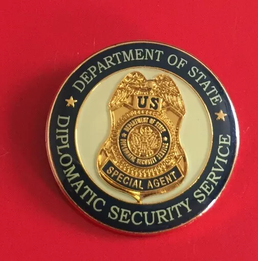 Pin Diplomatic Security Service