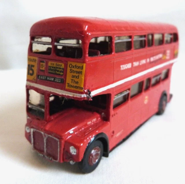 AEC ROUTEMASTER BUS Model Road Replicas SMTS No.2 White Metal Kit LT ...