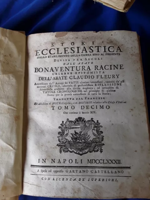 Storia Ecclesiastica Dallo Stabilimento Della Chiesa Sino Al Presente, B. Racine