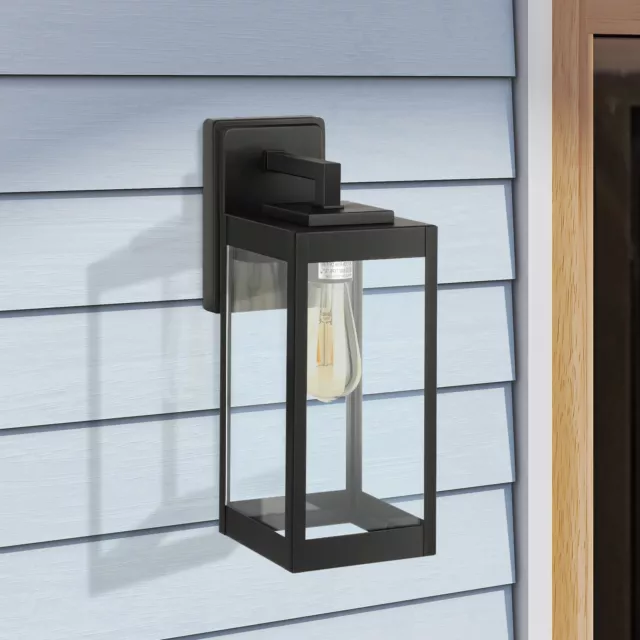 DEWENWILS Outdoor Wall Light Fixture Exterior Wall Sconce Matte Porch Light