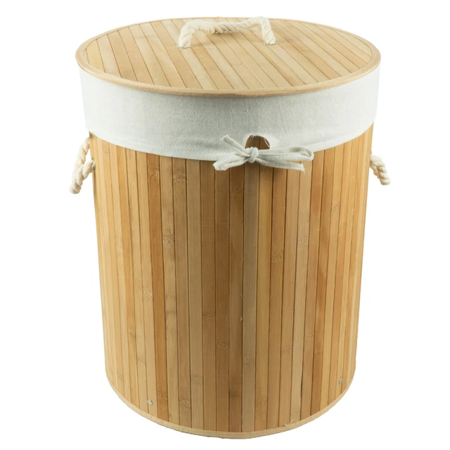 BAMBOO LAUNDRY BASKET laundry collector laundry chest laundry box