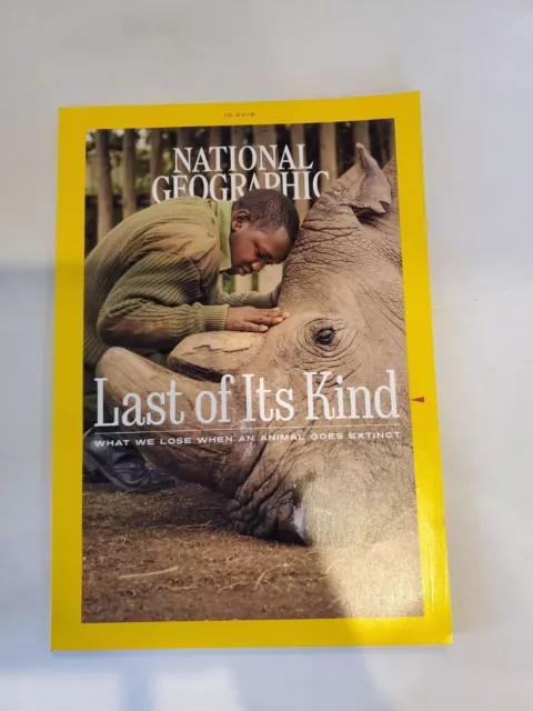 National Geographic Last Of Its Kind 10/2019 Magazine