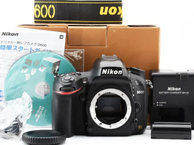 Nikon D600 24.3MP Digital SLR Camera Black(ShutterCount:36851)[Near Mint] #1776A
