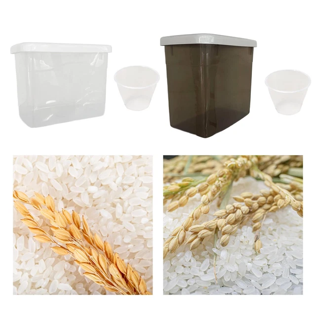 Distributeur De Riz, Conteneurs De Stockage De Riz De 10 Kg, Conteneurs