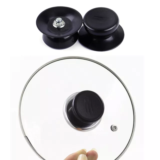 2Pcs Pan Lid Handle Replacement Cookware Pot Saucepan Hand Grip Knobs Kitchen