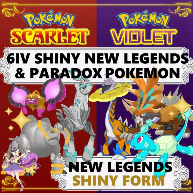 GREAVARD Shiny 6IV / Pokemon Scarlet and Violet / Lv1 Ready to -   Finland