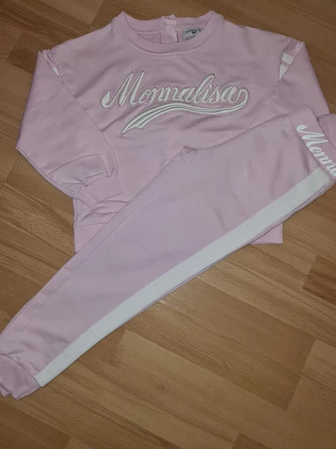 Girls Monnalisa Tracksuit Loungewear Set 7 Years