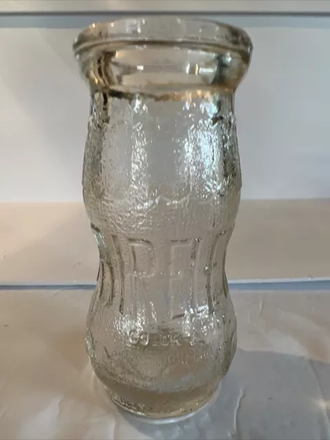 Vintage Bireley's Kalamazoo Creamery Embossed 5 1/3oz Clear Bottle Collectible