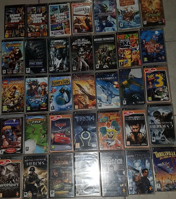 Lot De Jeux PSP - Sélection Variée D'occasion - Bon état