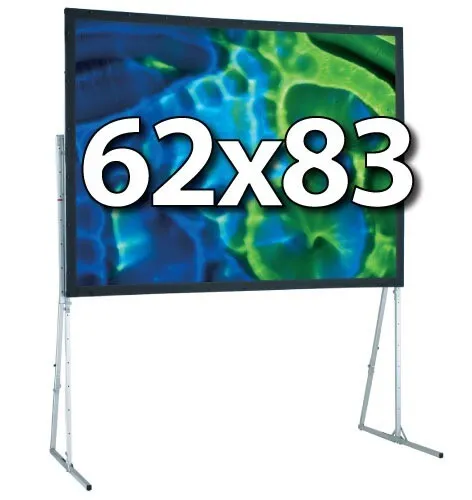 DRAPER 241029 - UFS 62x83 COMPLETE SCREEN SYSTEM - FRONT PROJECTION - HD-LEGS