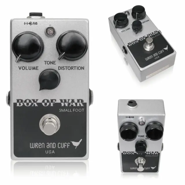 Wren and Cuff Box of War, Civil War, Big Muff fuzz pedal NEW