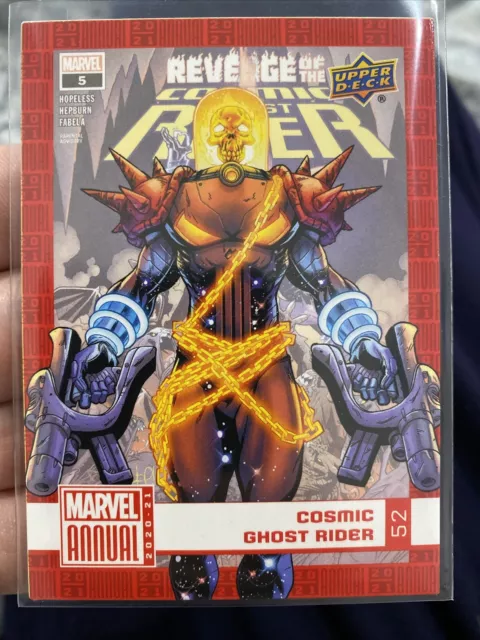 2020-21 Upper Deck Marvel Annual Ghost Rider #52 🔥💎