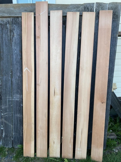 (6) CVG Douglas Fir Boards- NOS Cabinet shop unused. Clear Vertical Grain S4S.