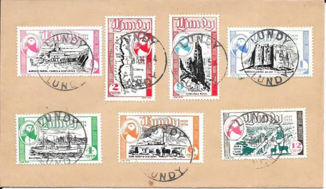 1954 Lundy Island Cover