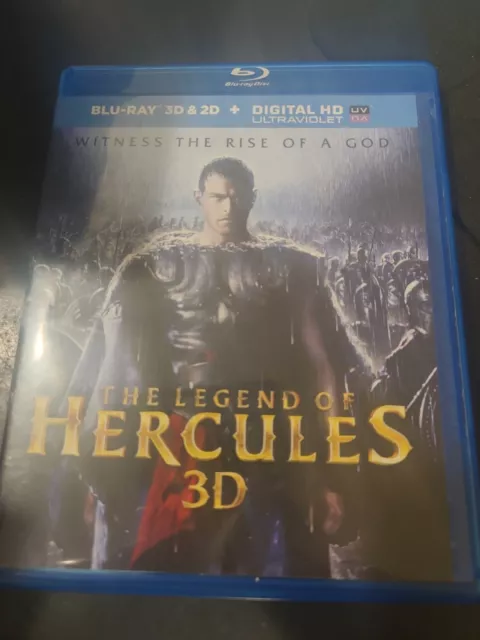 THE LEGEND OF Hercules 3D(Blu-ray Disc,2014,3D; Digital) Authentic