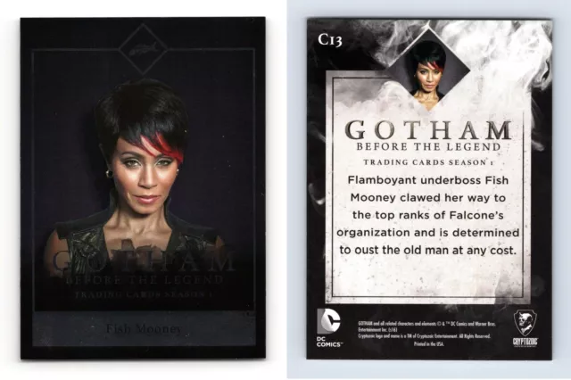 Fish Mooney #C13 Gotham Season 1 Cryptozoic Character Bios Silver Parallel Card