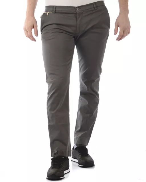 Pantaloni Daniele Alessandrini Jeans Trouser Cotone Uomo Grigio P33223702 11