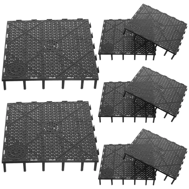 20 Pcs Fish Tank Bottom Filter Plate Board Splicing Aquarium