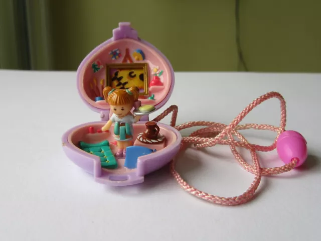 Medaillon von Polly Pocket Bluebird mini von 1992