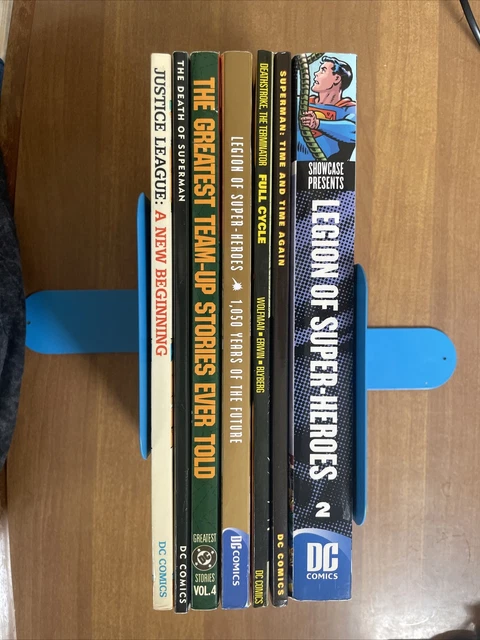 Lot of 7 DC Comics Trade Paperbacks Justice League Superman Batman