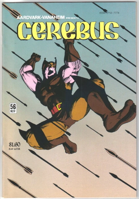 Cerebus the Aardvark Comic Book #56 AV 1983 VERY HIGH GRADE NEW UNREAD