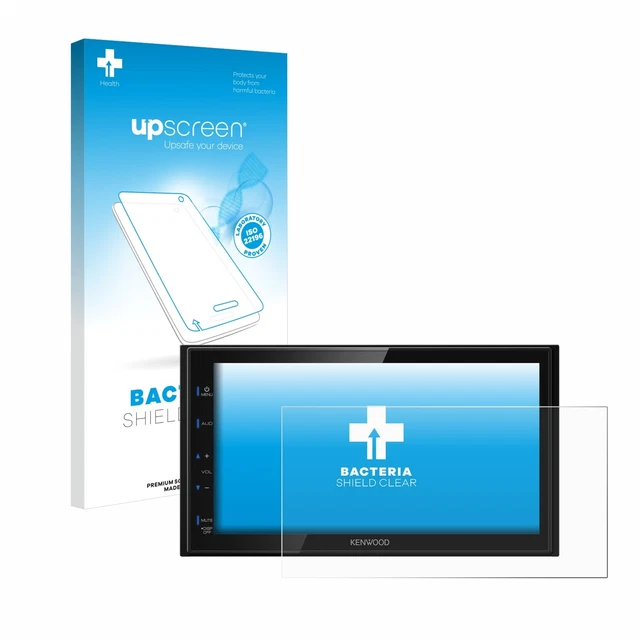 upscreen Pellicola Protettiva Antibatterica per Kenwood DMX120BT Proteggi