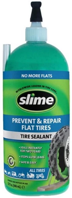 Slime 10009 Tubeless Sealant 32oz Liquid Green
