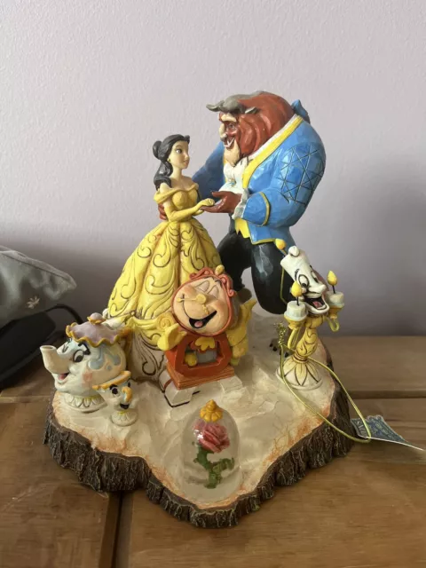 Disney Tradition Beauty And The Beast Take As Old As Time Figurine