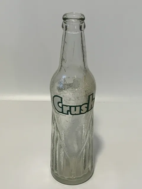 Vintage Orange Crush Soda Pop Bottle