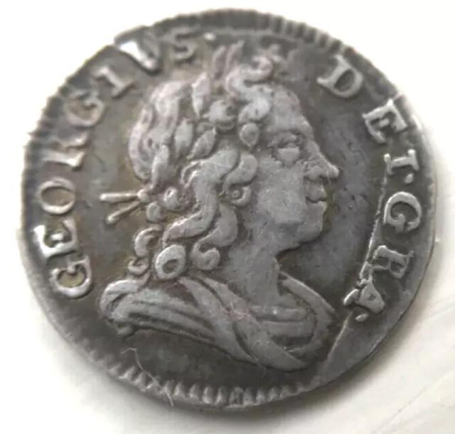 1723 George I Maundy Penny