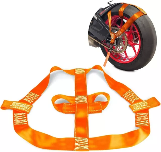 Motorrad Transportsicherung Hinterrad Abspanngurt Zurrgurt Motorrad Spanngurte