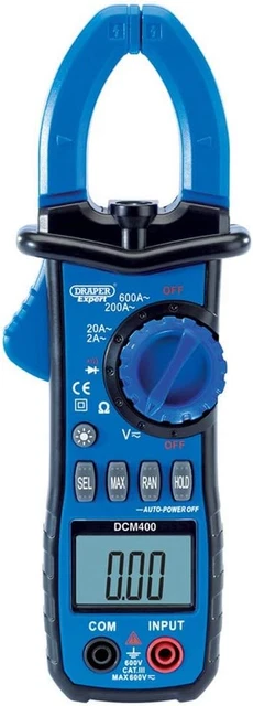 Draper 41864 Misuratore morsetto digitale automatico e manuale