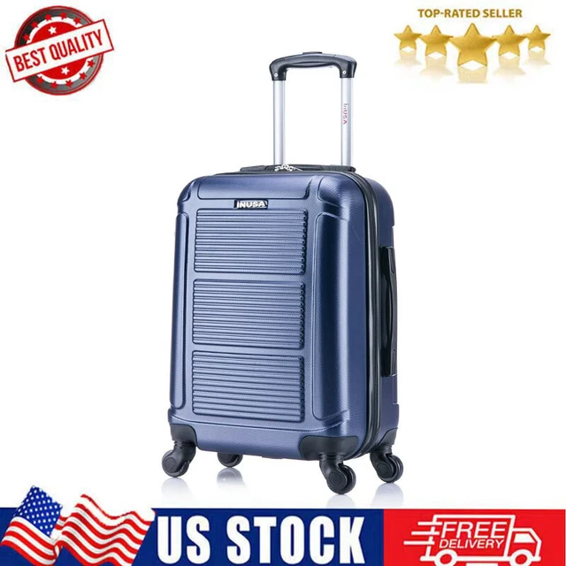 InUSA Pilot 20" Lightweight Hardside Spinner Carry on Luggage,Multiple colour