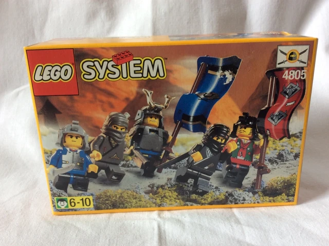 SAMURAI LEGO NINJA 4805 Ninja Knights 1999 Castle System First