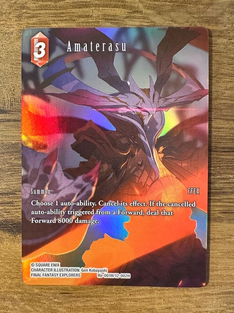 FFTCG アマテラス PR-124/12-002H 3枚セットアマテラス | Final