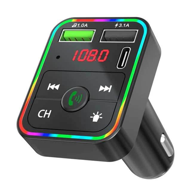 Adaptateur Émetteur Voiture Mp3 Adaptateur De Voiture MF
