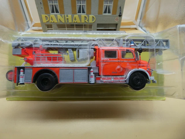 Camion De Pompier Conrad 5505 Emergency One 3 Essieux - Échelle 1/50 - Occasion