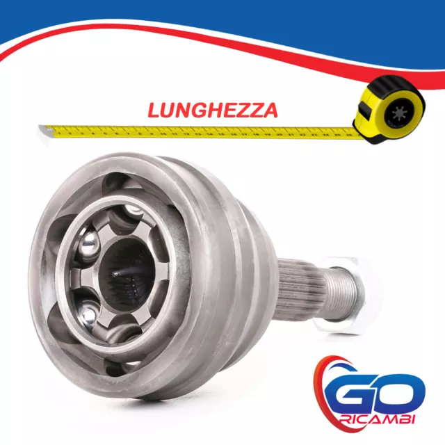 Kit Giunto Semiasse Lato Ruota Fiat 500 Grande Punto Opel Corsa D 1.3 D Multijet 3