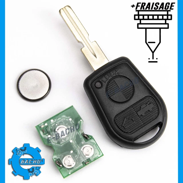 Clé télécommande vierge BMW ID47 pr tous Série F CAS4 4+ 2012-2019 à programmer