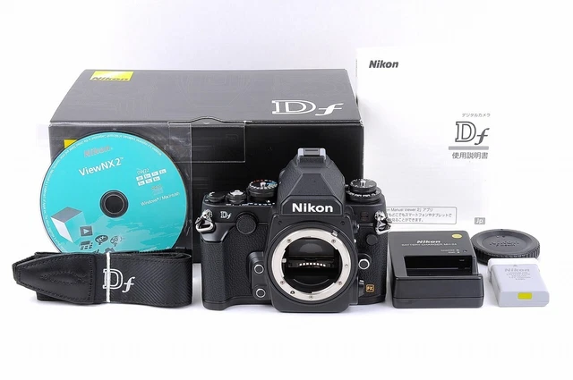 [Top Mint in Box 93 shots] Nikon Df 16.2MP Digital SLR Camera Body Black #01
