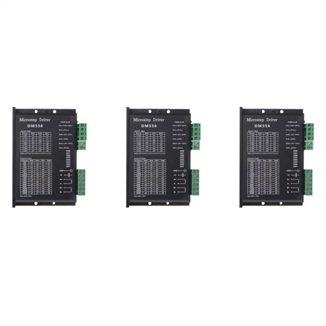 3x Digital Step Drive, Dm556 Motor Drive Is For StepsW3K2