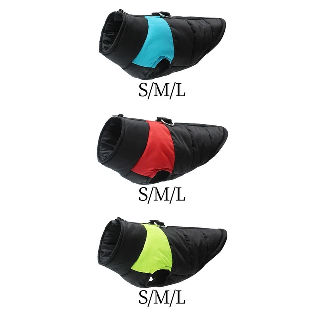 Dog Coat Vest Dogs Warm Puppy Jacket Windproof Cold Weather Pets Apparels Pet
